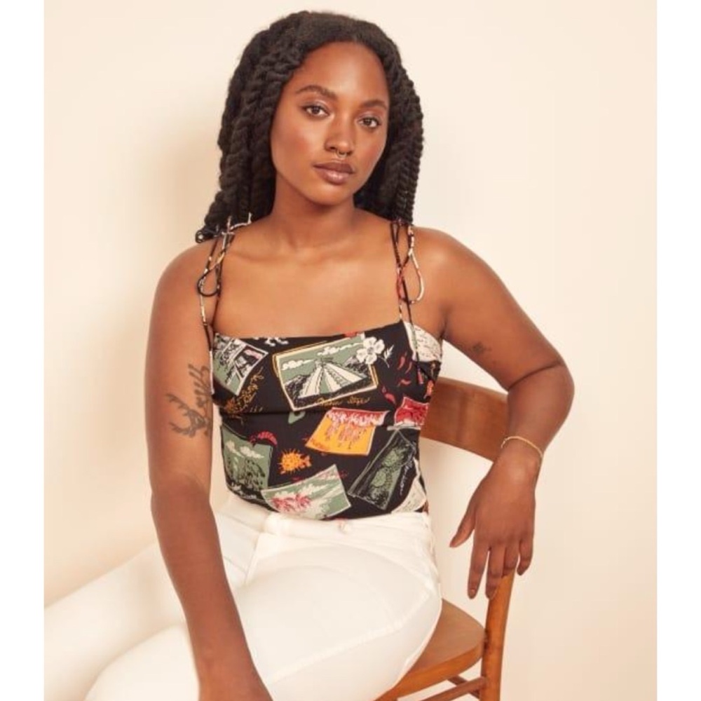 Reformation Size 2 Lupe Top